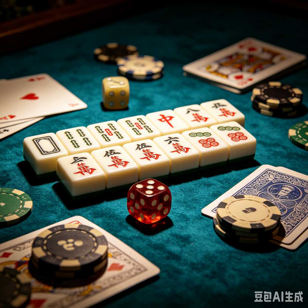 pattern printed mahjong packaging