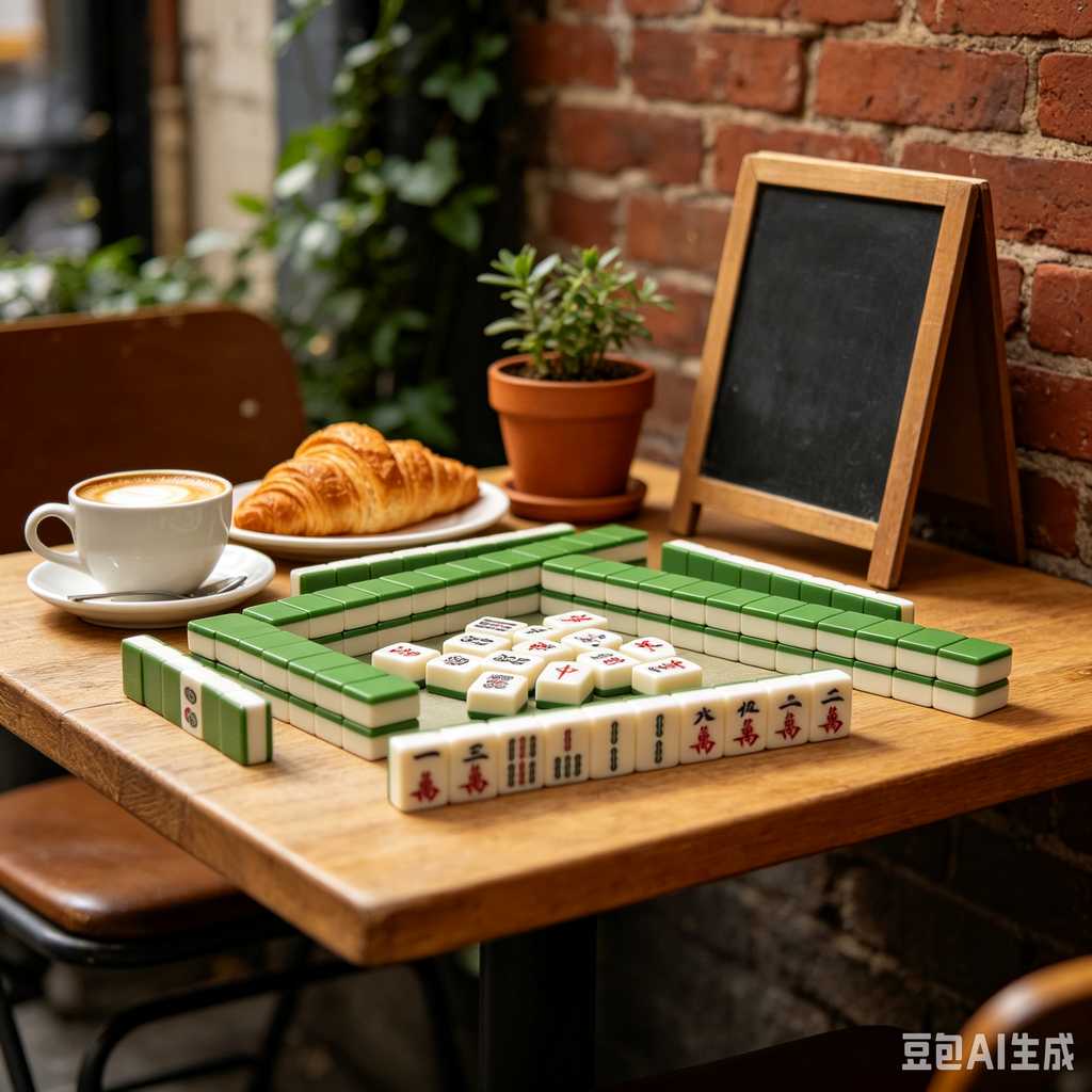 mini pocket mahjong travel set